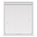 Lifetime Smooth Brilliant White Wooden Blind 6