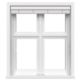 Lifetime Smooth Brilliant White Wooden Blind 6