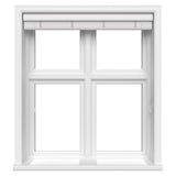 Lifetime Smooth Brilliant White Wooden Blind 3